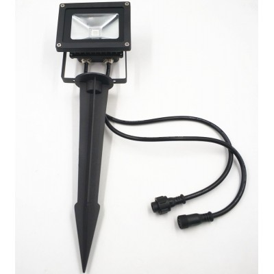 2019 NEW Style Smart 9W LED Flood Light WS2811 IP66 Waterproof with accessories and 13.5mm/18.5mm/xconnect connector